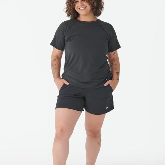 Human Kind Swim, Boardshort — 5” - Black / L / 5″ - Picture 3 of 10